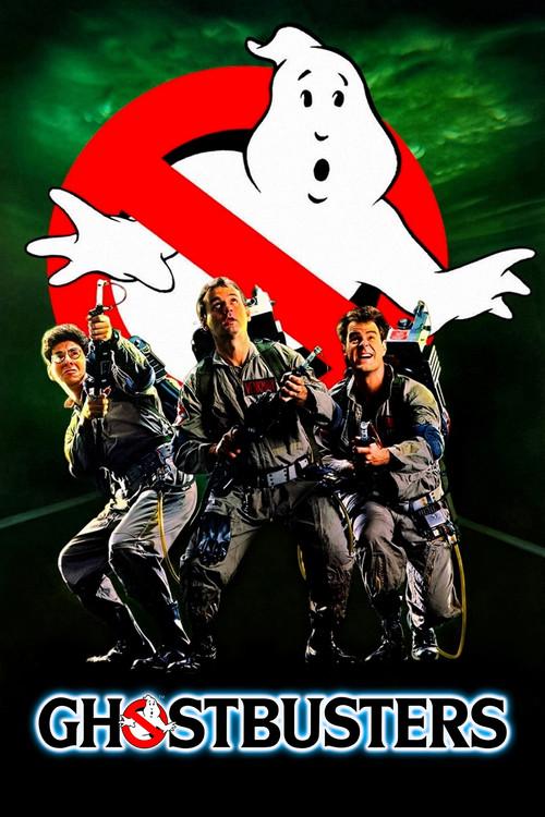 Movie poster for Ghostbusters