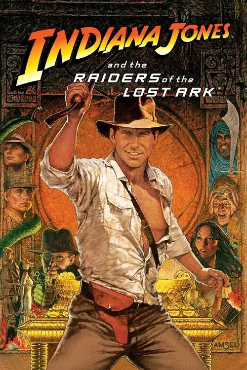 Movie poster for Raiders of the Lost Ark