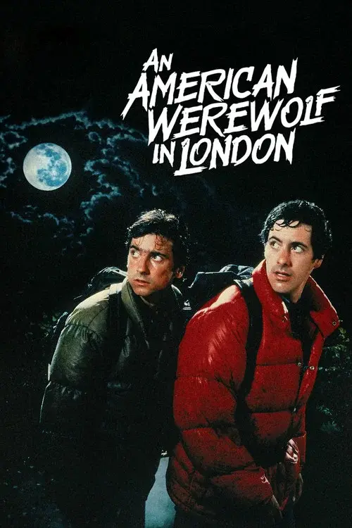 Movie poster for An American Werewolf in London