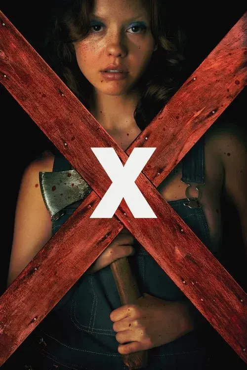 Movie poster for X