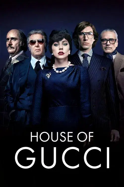 Movie poster for House of Gucci