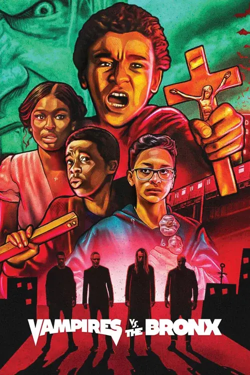 Movie poster for Vampires vs. the Bronx