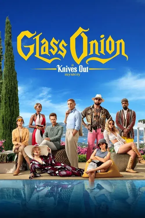 Movie poster for Glass Onion: A Knives Out Mystery