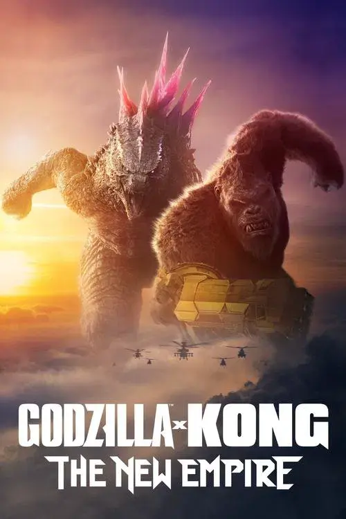 Movie poster for Godzilla x Kong: The New Empire